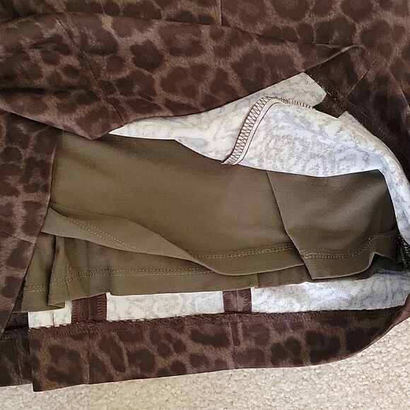 Michael Kors olive green leopard dress - Picture 11 of 13